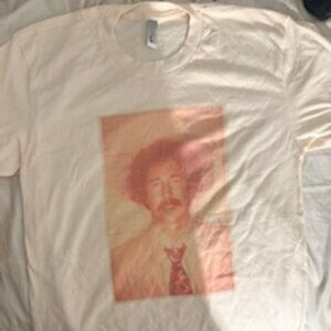 VINTAGE American Apparel Dov Charney Mugshot Graphic Tee | Rare 50/50